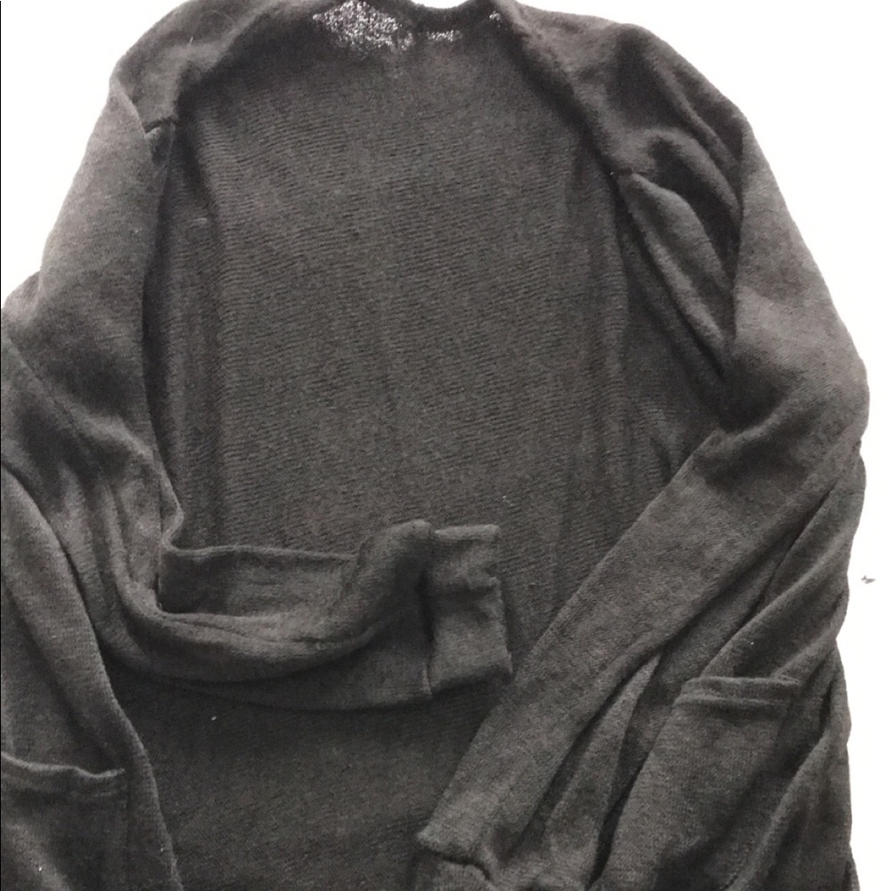 Frilled bottom cardigan